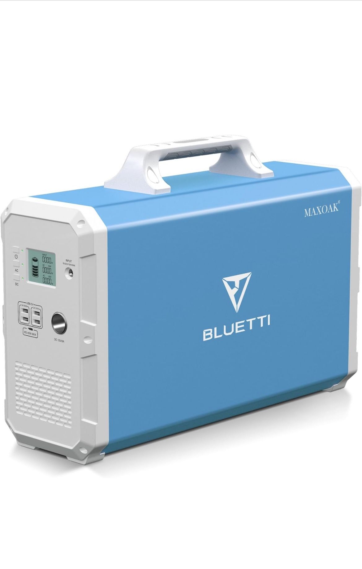 BLUETTI EB240 Portable Power Station 2400Wh/1000W Solar Generator, W/ 2 AC Outlets Emergency Battery Backup for Outdoor Camping RV Home Use