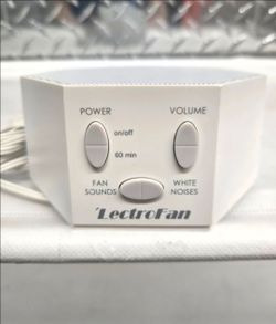 🔥LectroFan Classic White Noise Sound Machine Model ASM1007