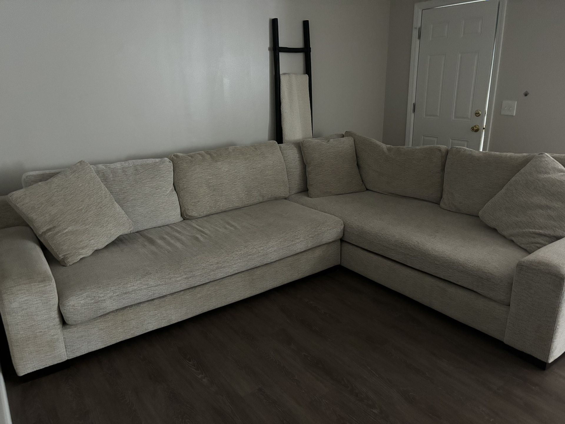Sectional Ivory