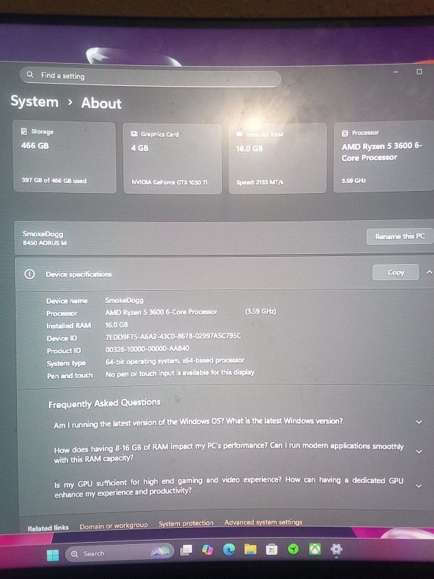 Aorus Gaming PC (Read Description)