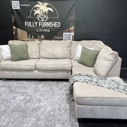 Sectional/couch/sofa,Beige, Ashley Furniture, Pickup Tampa, Delivery Ava