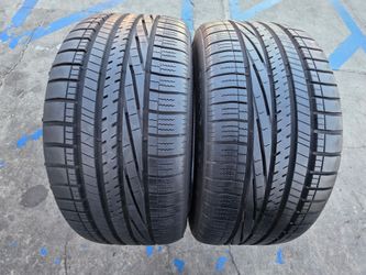 2 USED TIRES GOODYEAR 245/45/20
