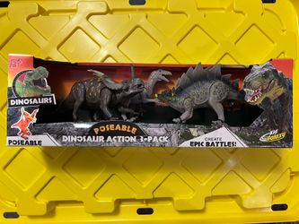 Dinosaur Action 3-pack