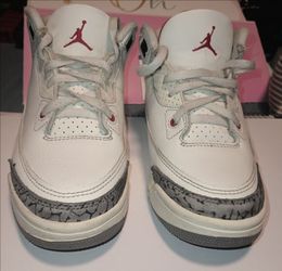 Jordan retro 3 kids size 12C