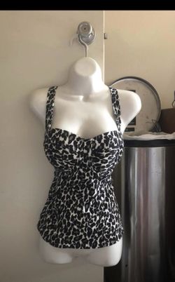 Cheetah print top large