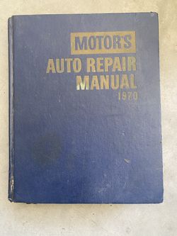 1970 Motor’s Car Manuel’s 33rd Edition 