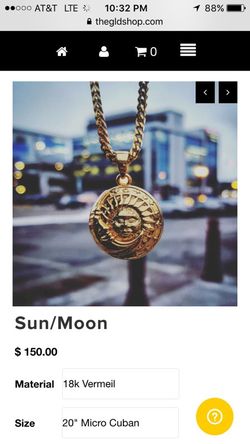 18k Vermeil GOLD chain