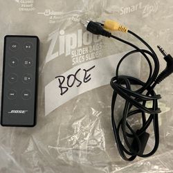 Bose Sound Dock Speaker System Remote And Speaker Cables For Cheap 