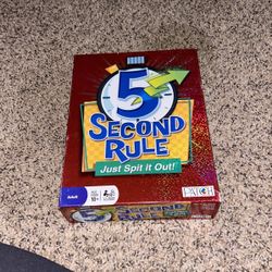 5 Second Rule 