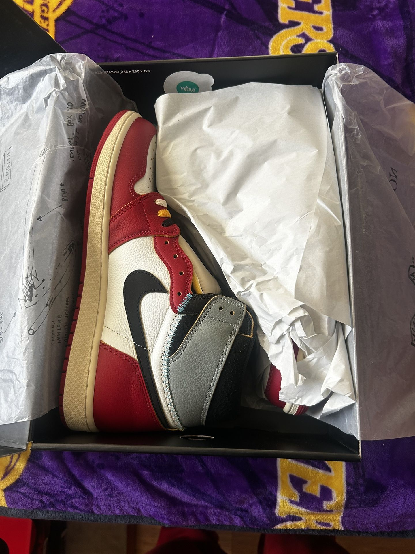 Jordan 1 Union Shadow