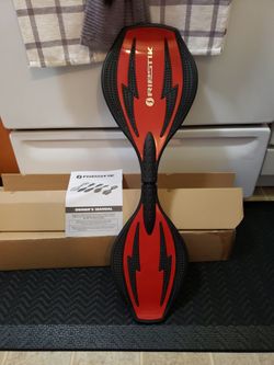 New Razor RipStik Ripster Caster Board Classic 2 Wheel Pivoting  Skateboard  With 360-degree  Casters  For  Kids Teens And Adults 