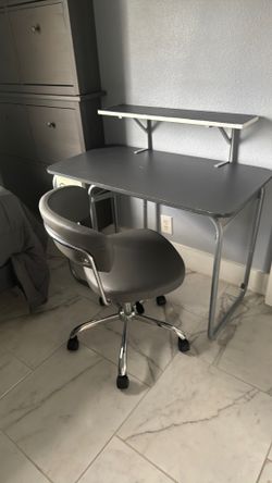 Small desk and chair