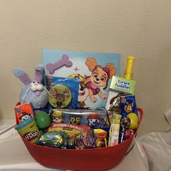 Paw Patrol Easter Basket $30