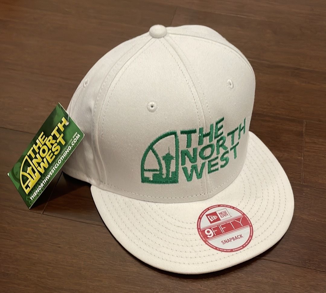 New Era The North West “super” Snapback White/green Hat