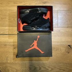 Jordan 3 Black Cat 2025 Size 9
