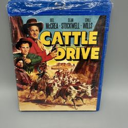 CATTLE DRIVE New Blu-ray 1951 Joel McCrea Dean Stockwell