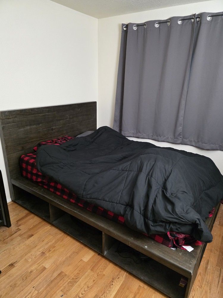 Full Size Platform Bed Frame
