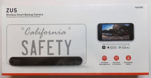 New ZUS Wireless Smart Backup Camera