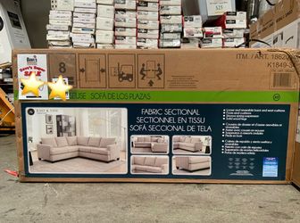 Sonia 2pc Fabric Sectional