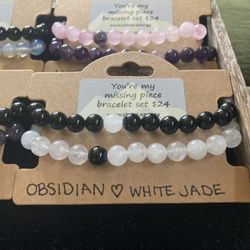 Stone Bracelet Set 