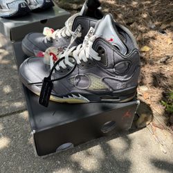 Off-white x Air Jordan 5 ‘Muslin’ 