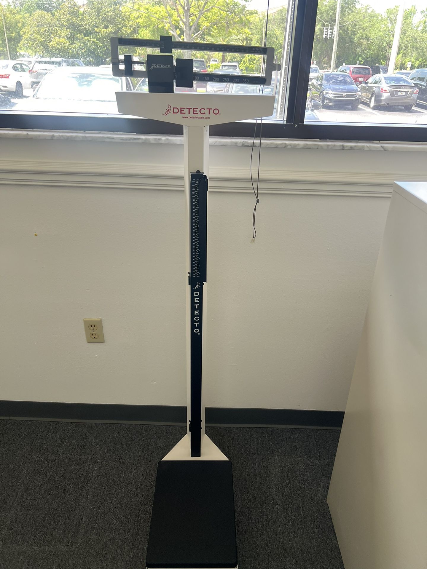Mechanical Physician Scale with Height Rod