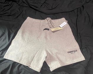 Essentials Fear Of God Shorts ( Dark Oatmeal ) Pick Up Only