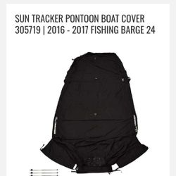 Sun Tracker 2016-2017 Pontoon Boat Cover For 24 Foot 