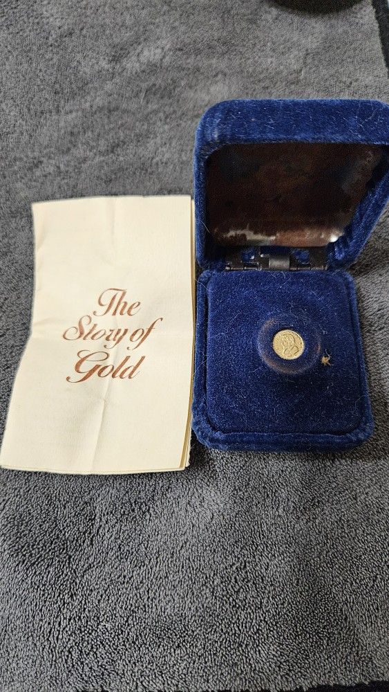 Miniature 14k Gold Krugerrand
