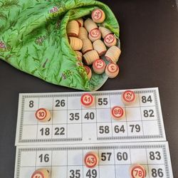 Русское Лото 
Russian Lotto Board Game 
Russian Bingo Board Game 