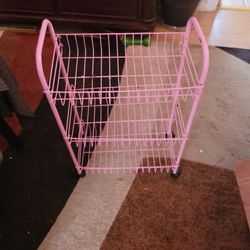 Little Girl  3 Tier Storage Basket 