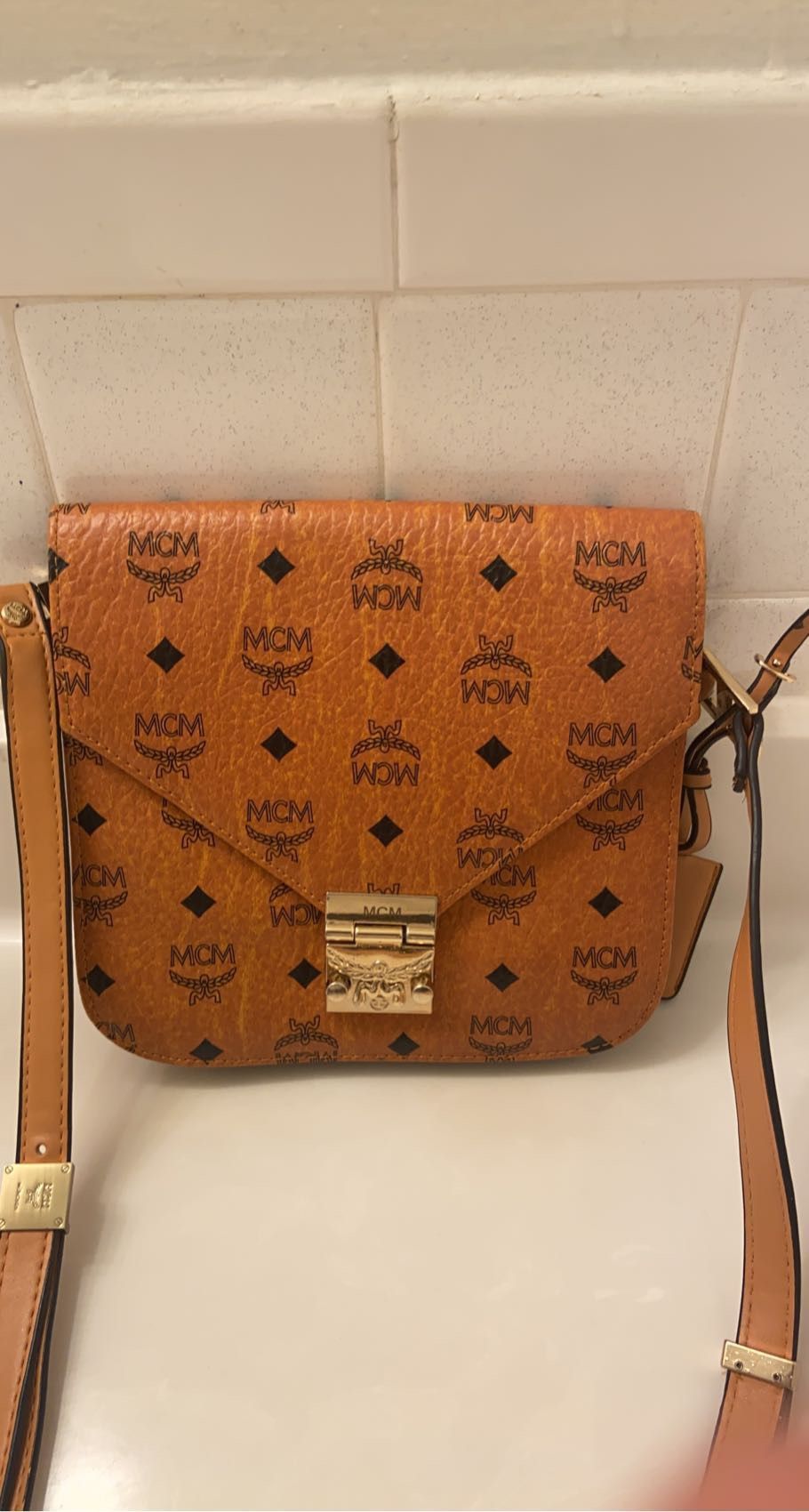 MCM Patricia Visetos Bag