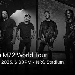 Metallica Concert Ticket