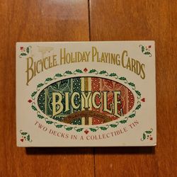 NEW Bicycle Holiday Playing Cards