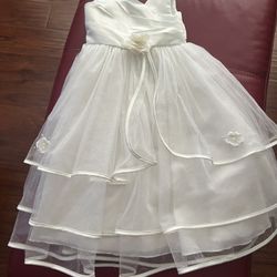 Cream Colored Flower Girl Dress