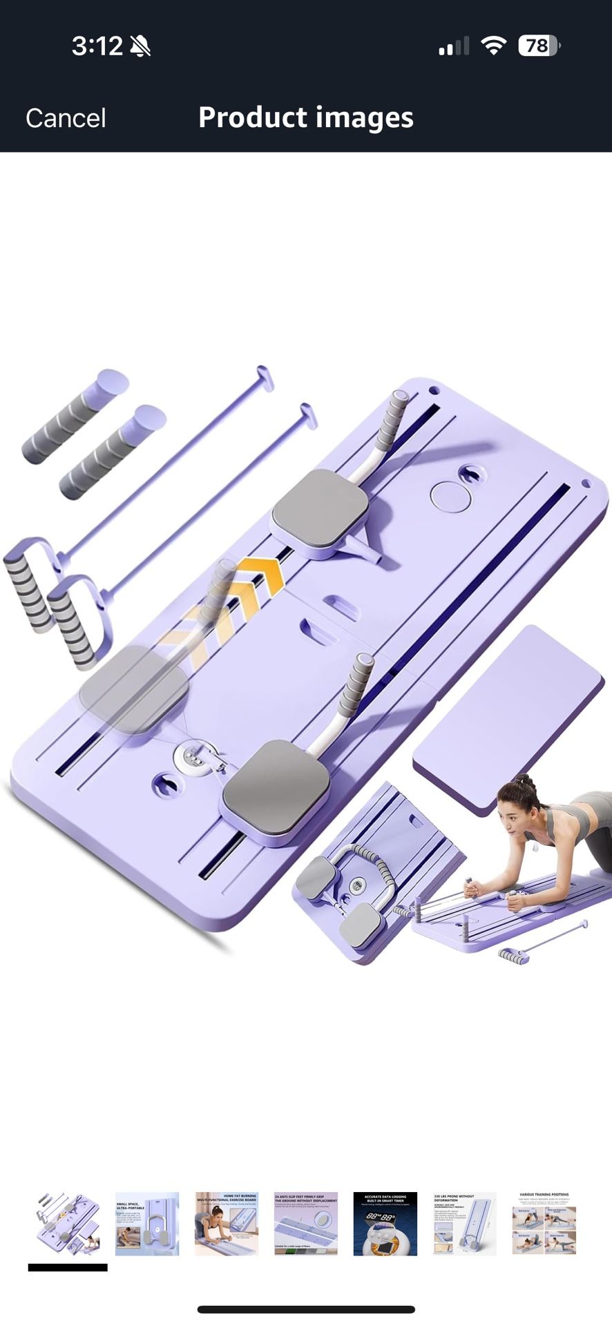 Multifunction Pilates Board