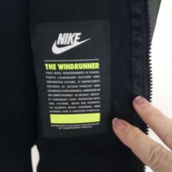 Nike Black windbreaker