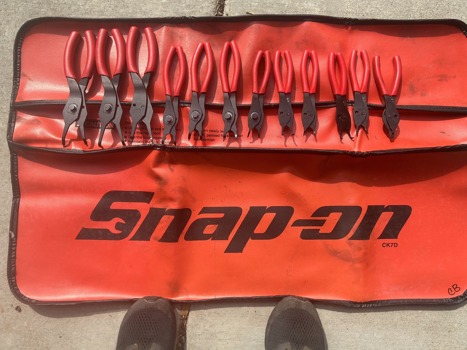 SnapOn Blue Point 10pc. Snap Ring Pliers for Sale in Portland, OR