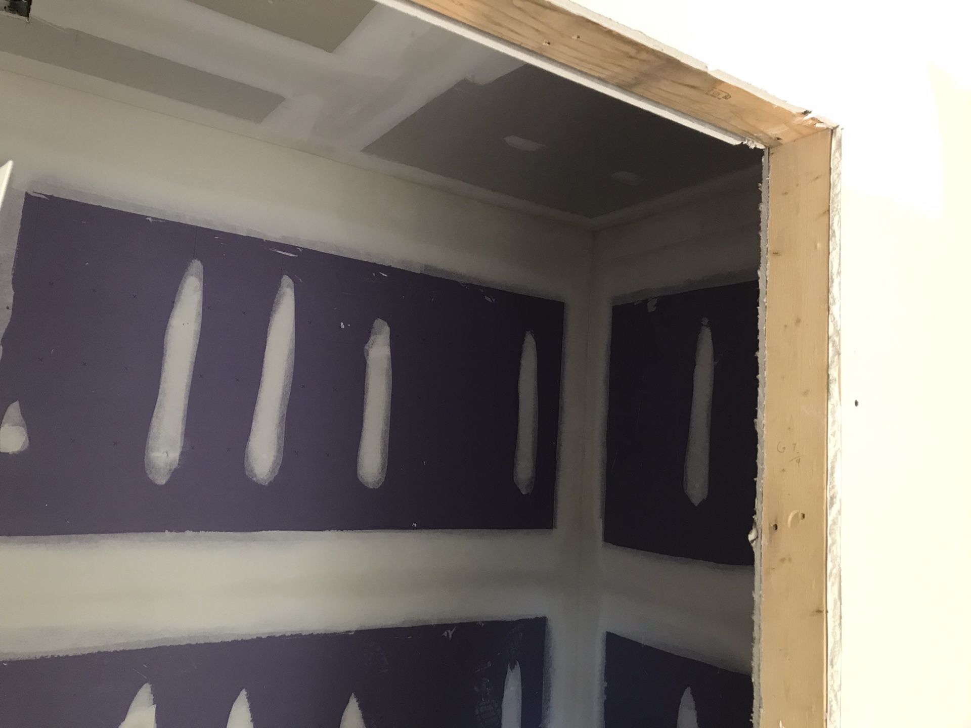 Sheetrock repairs
