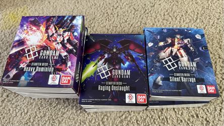 Gundam Starter Deck $135. trade, OBO