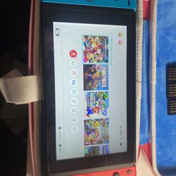 Nintendo Switch With Games 