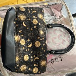 Celestial Sun And Moon Purse
