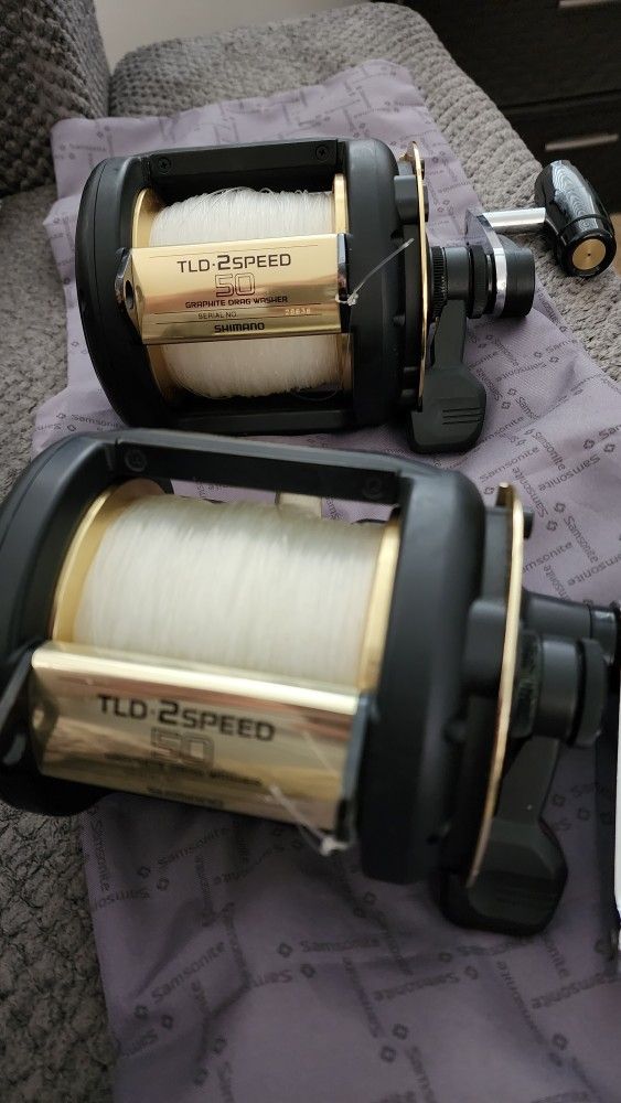 Shimano TLD 50 2-Speed Reels For Both