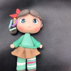 Clay Dolls For Hair Bows