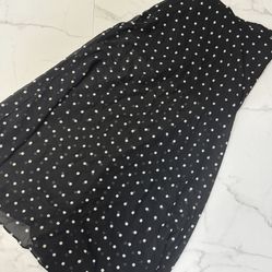 Forever 21 Long Polka Dot Skirt