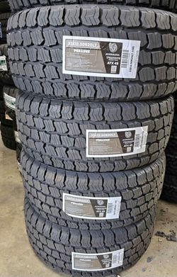 33x12.50R20LT Set Of 4 Pegasus A/T New Tires