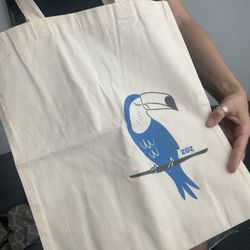 NEW Cotton Canvas Tote Bag 