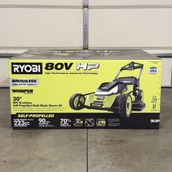 New 30” Electric Self-Propelled Lawn Mower (Can Deliver)