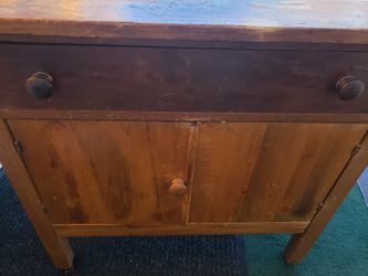 Antique One Drawer Cabinet