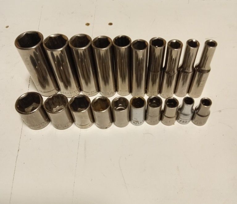 Craftsman's 1/4 20 Piece Sockets Set